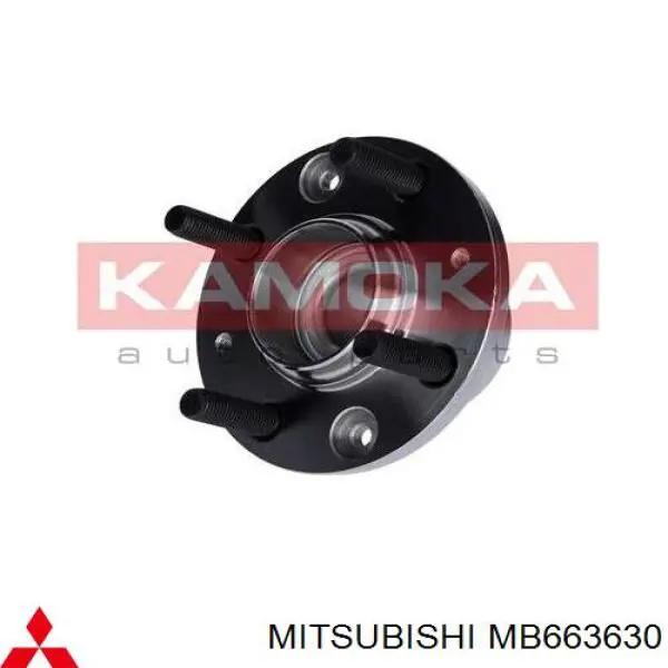 MB663630 Mitsubishi Buje de rueda trasero