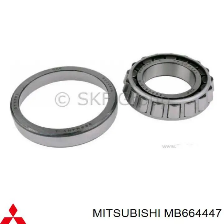 MB664447 Mitsubishi cojinete de rueda trasero