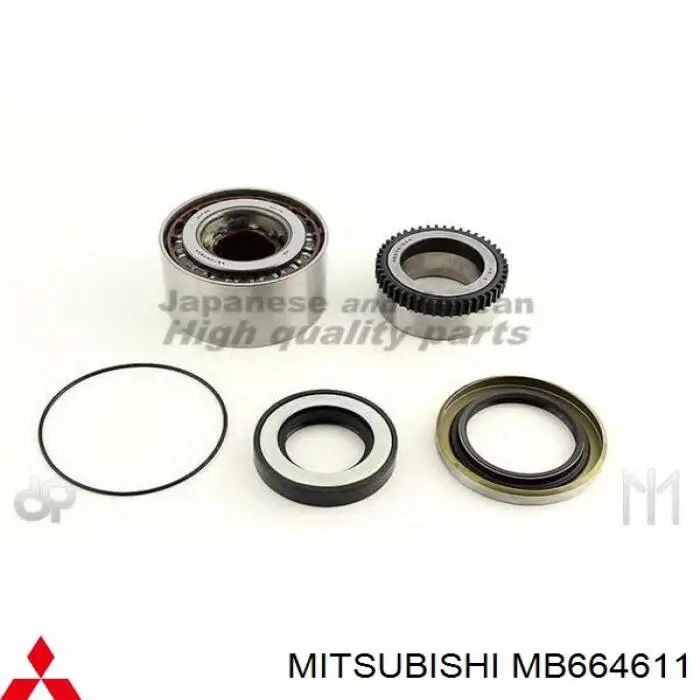 MB664611 Mitsubishi cojinete de rueda trasero