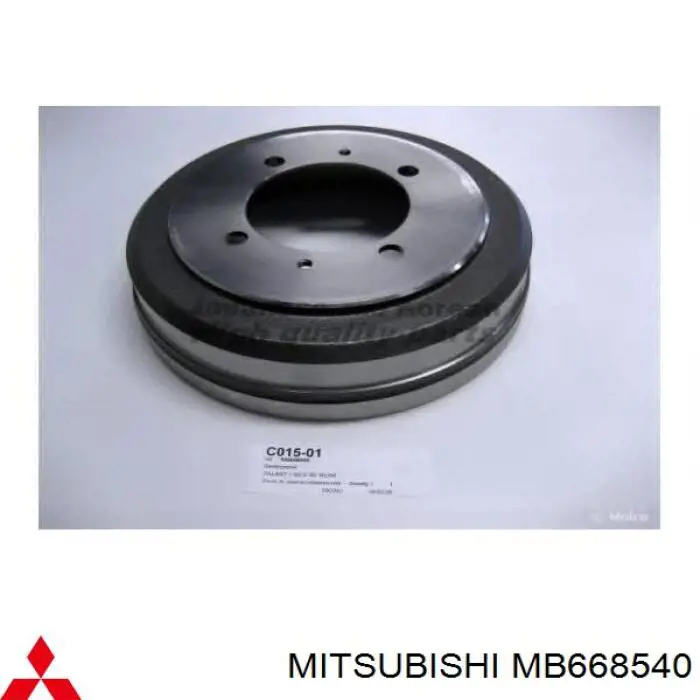 MB668540 Mitsubishi freno de tambor trasero
