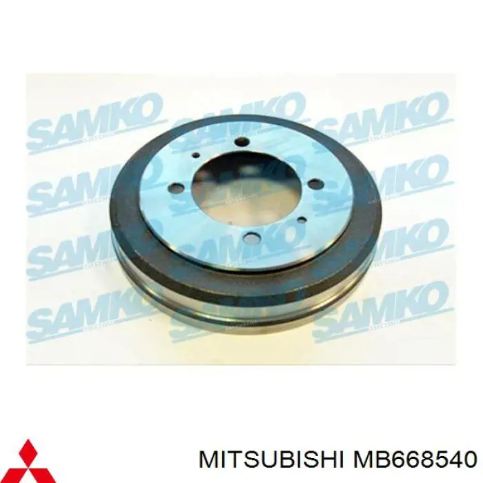 Comprar MB668540 Mitsubishi Tambor de freno trasero