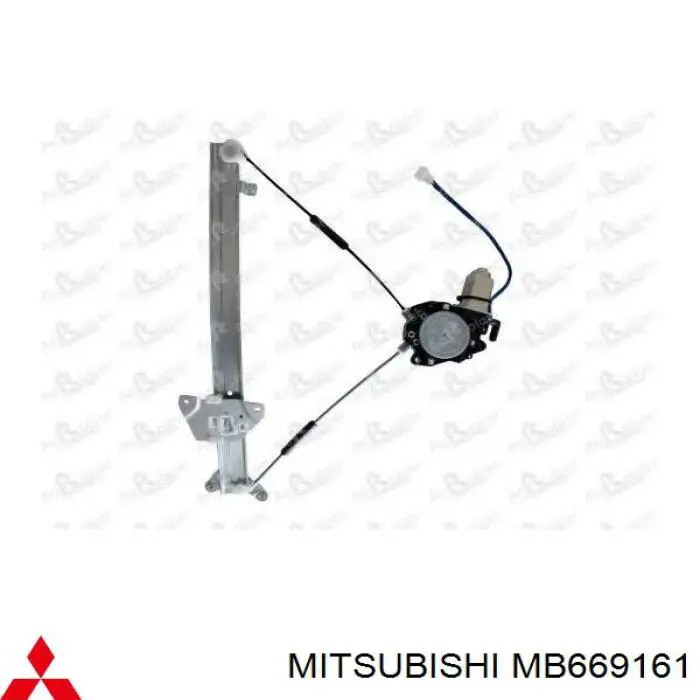 Mecanismo elevalunas delantero izquierdo Mitsubishi MB669161 precio, desde 74,66 EUR