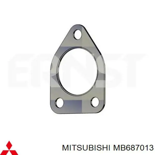 MB687013 Mitsubishi juntas para silenciador