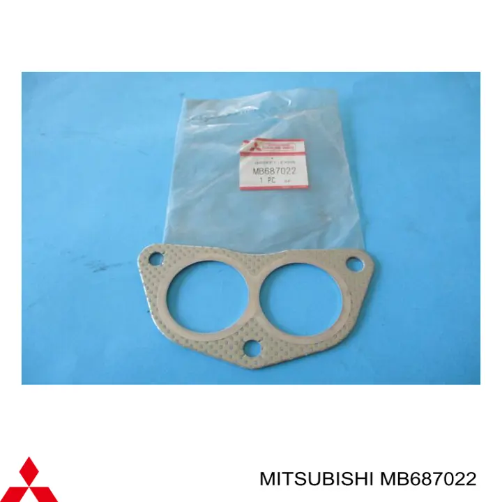 Junta de tubo de escape silenciador Mitsubishi Grandis 