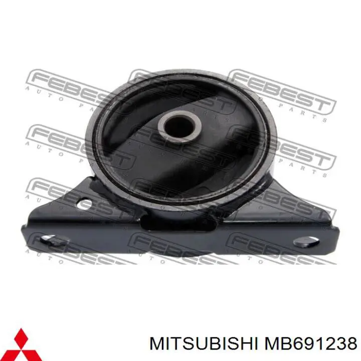 Comprar MB691238 Mitsubishi Soporte de motor trasero