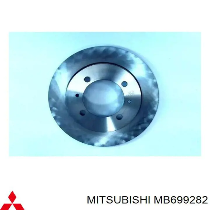 Disco de freno delantero Mitsubishi MB699282