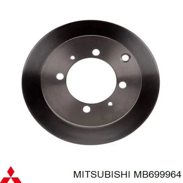 MB699964 Mitsubishi disco de freno trasero