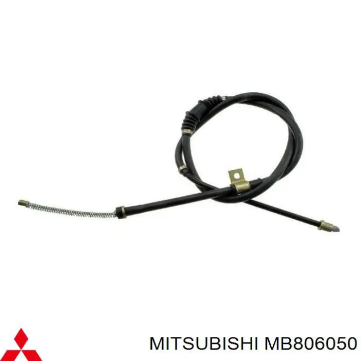 MB806050 Mitsubishi cable de freno de mano trasero izquierdo