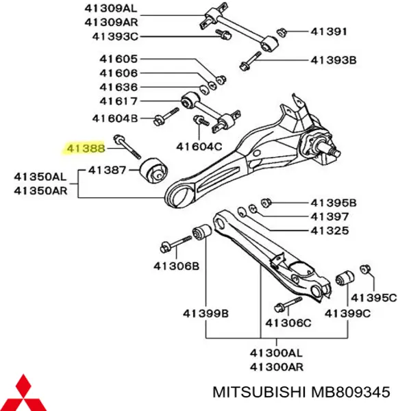 MB809345 Mitsubishi