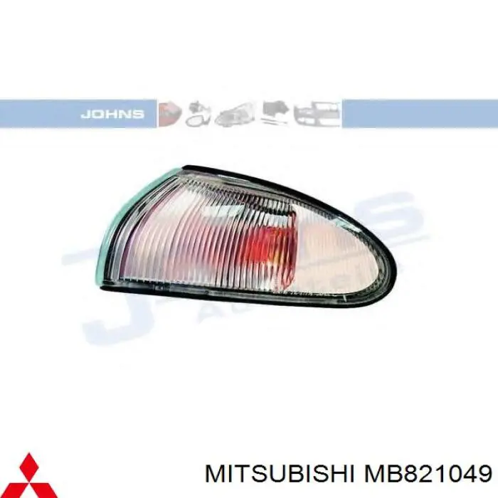 MB821049 Mitsubishi piloto intermitente izquierdo