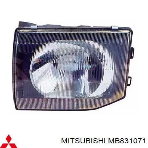 Faro izquierdo para Mitsubishi Pajero (V2W, V4W)
