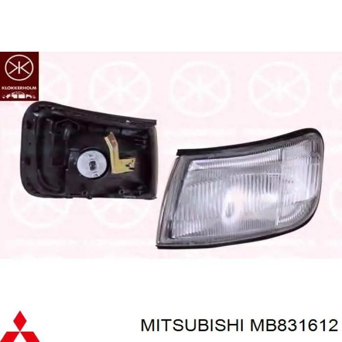 Luz de gálibo delantera derecha para Mitsubishi Space Wagon (N3W, N4W)