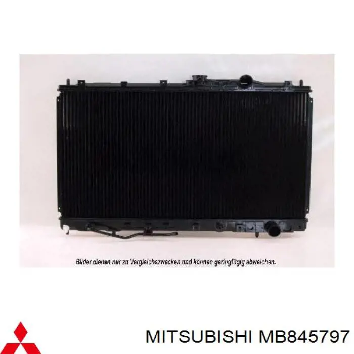Comprar MB845796 Mitsubishi Radiador de auto
