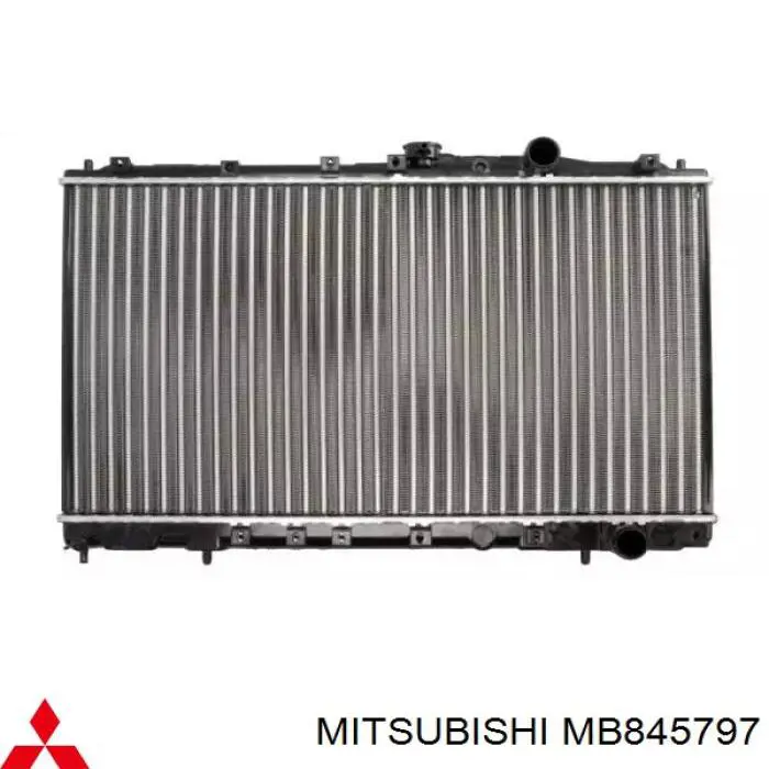 MB845796 Mitsubishi Refrigeración del motor