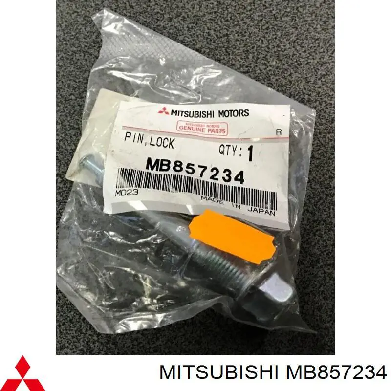 Comprar MB857234 Mitsubishi Pasador guía superior de la pinza de freno trasera