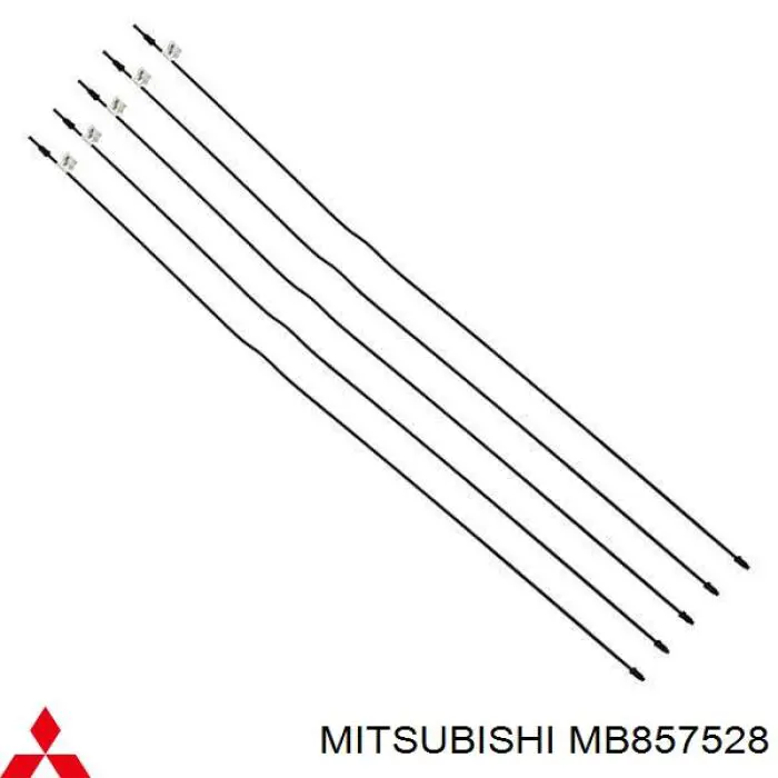 MB857528 Mitsubishi latiguillo de freno delantero