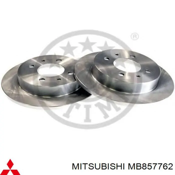 MB857762 Mitsubishi disco de freno trasero