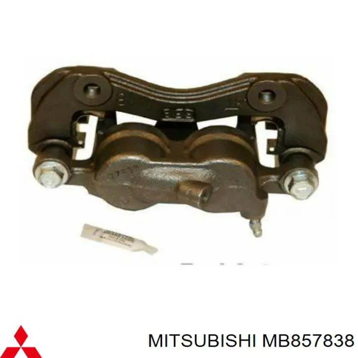 MB857838 Mitsubishi pinza de freno delantera izquierda