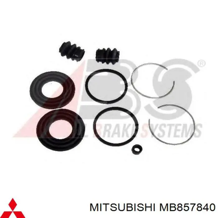 MB857840 Mitsubishi juego de reparación, pinza de freno delantero