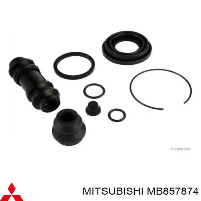 MB857874 Mitsubishi juego de reparación, pinza de freno trasero