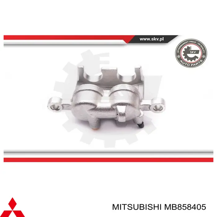 Comprar MB858405 Mitsubishi Pinza de freno delantera derecha