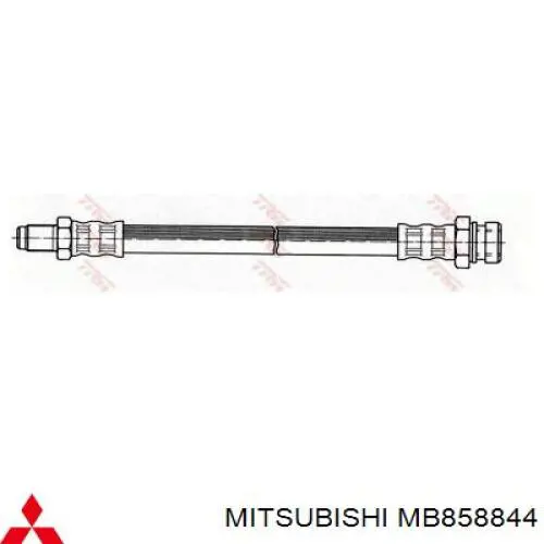 Latiguillos de freno delantero MB857679 Mitsubishi