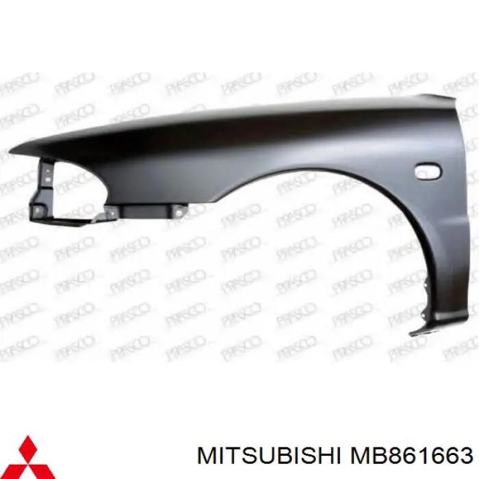 Aleta delantera izquierda Mitsubishi Lancer V sedán (CB, CD, CE) (1991 - 1996) precio, desde 64,46 EUR