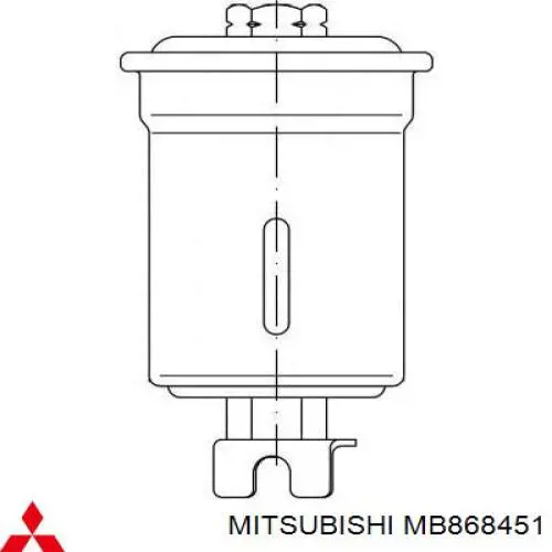 Filtro de gasoil Mitsubishi MB868451