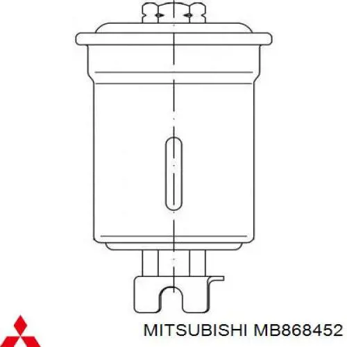 Filtro de combustible MB868452 Mitsubishi