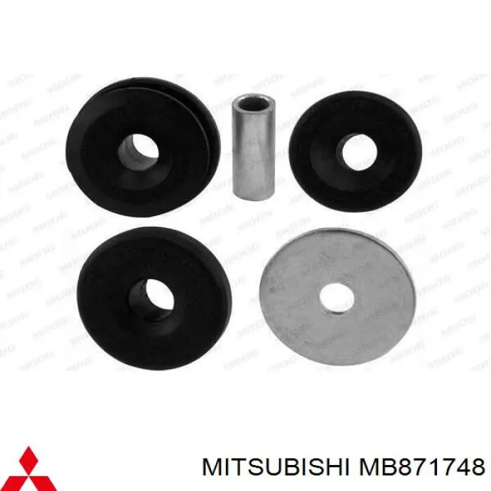 Silentblock en barra de amortiguador trasera para Mitsubishi Colt (CAA)