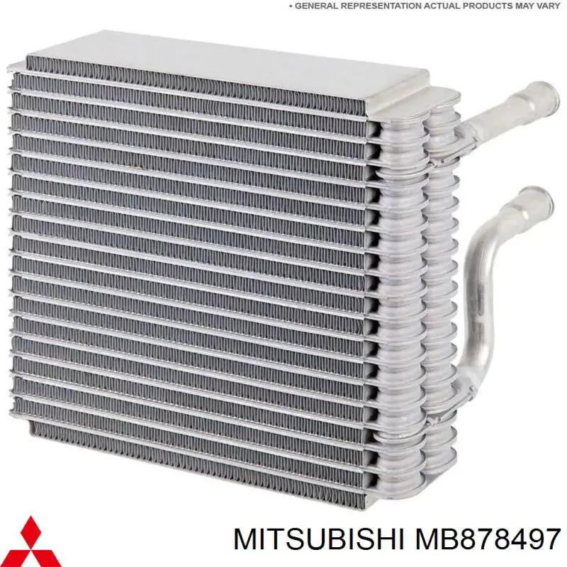 Evaporador, aire acondicionado Mitsubishi Pajero 2 (V2W, V4W)