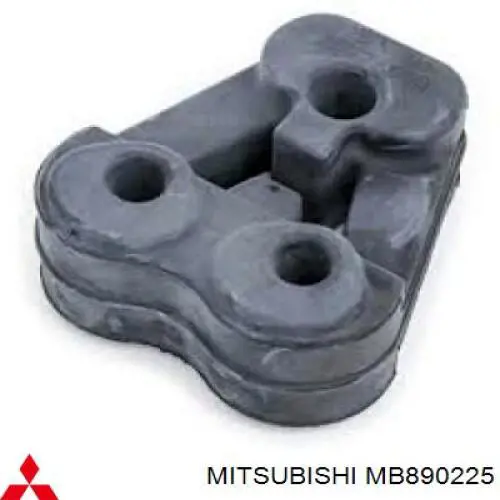 2868343021 Mitsubishi soporte, silenciador