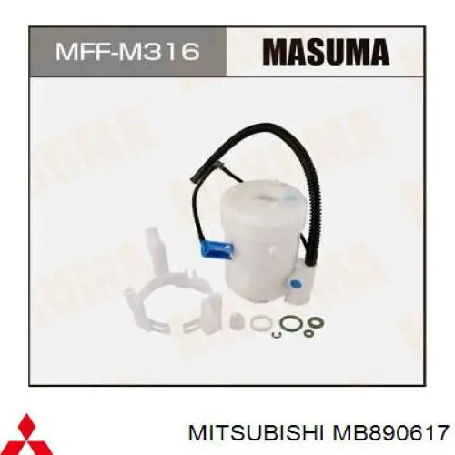 Filtro de malla de la bomba de combustible 17048TV8E00 Honda