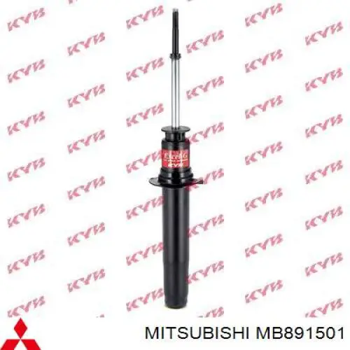 MB891501 Mitsubishi amortiguador delantero