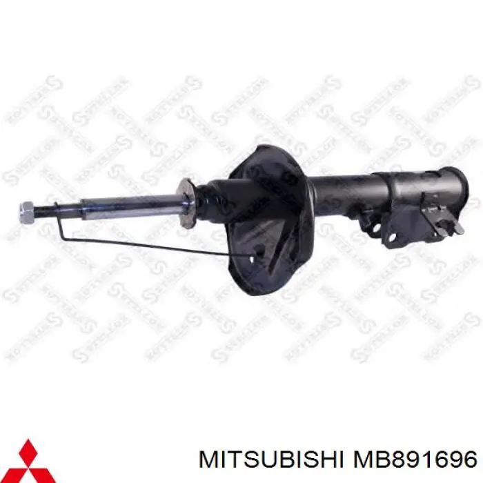 MB891696 Mitsubishi amortiguador delantero derecho
