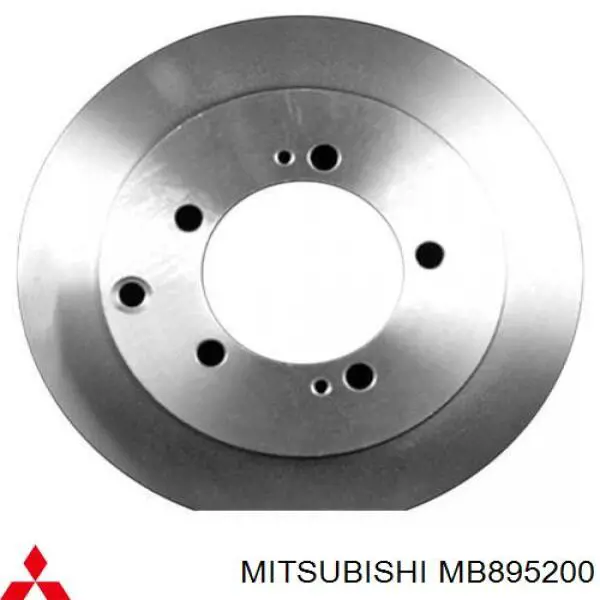 Comprar MB895200 Mitsubishi Disco de freno trasero