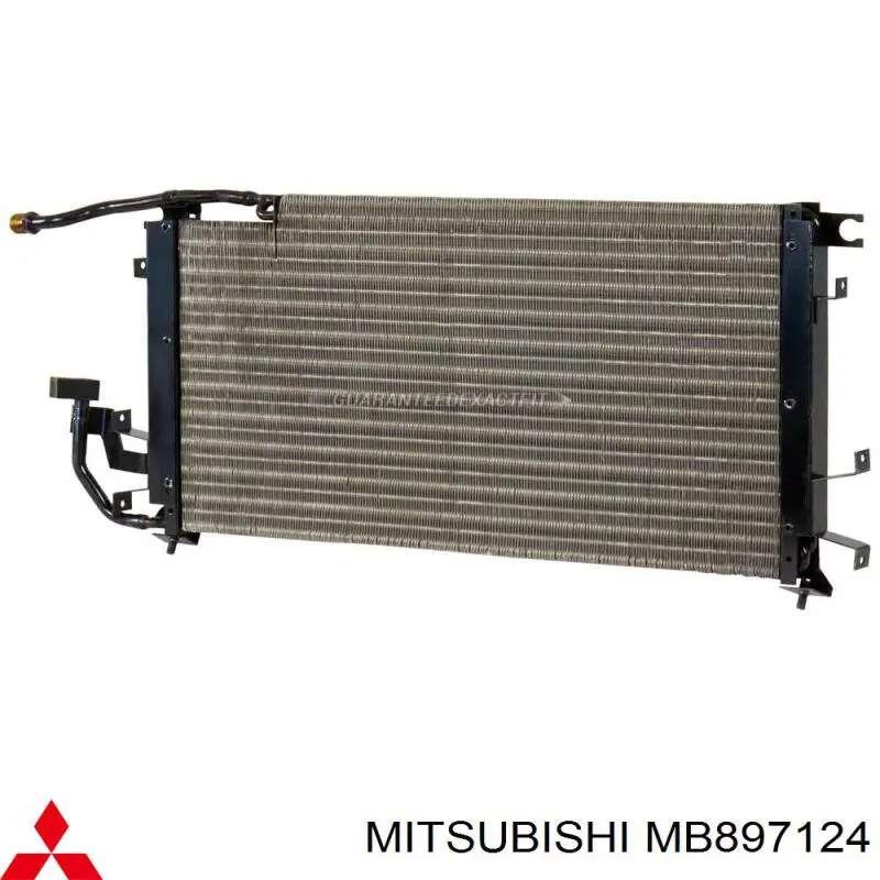 Radiador de aire acondicionado para Mitsubishi Lancer III C1V, C3V