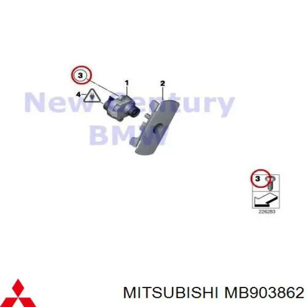  Mitsubishi MB903862 precio, desde 108,90 EUR