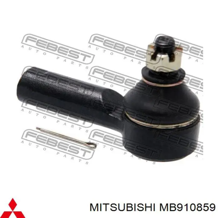 MB910859 Mitsubishi rótula barra de acoplamiento exterior