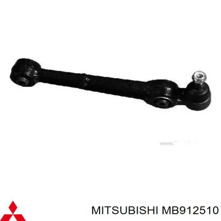 MB912510 Mitsubishi Brazo inferior derecho de la suspensión delantera