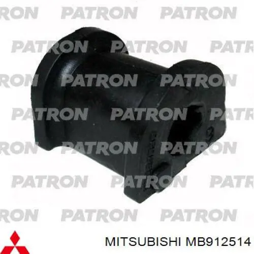 MB912514 Mitsubishi barra oscilante, suspensión de ruedas delantera, inferior derecha