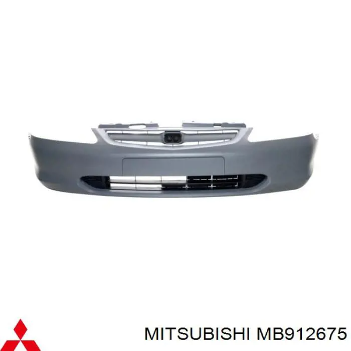 MB912675 Mitsubishi Paragolpes delantero
