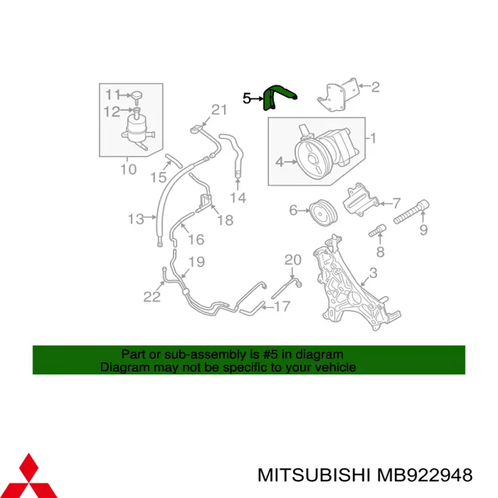 MB922948 Mitsubishi 