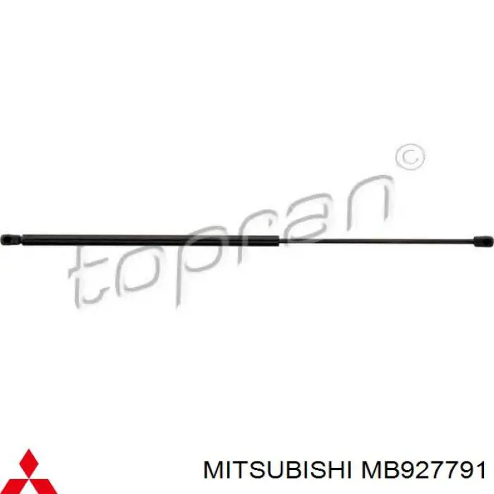 MB927791 Mitsubishi amortiguador maletero