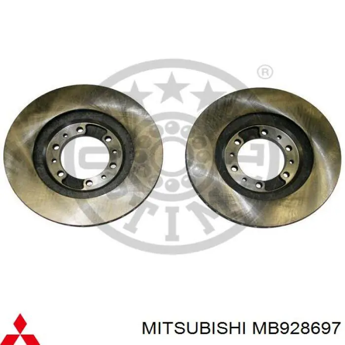 Disco de freno MB928697 Mitsubishi