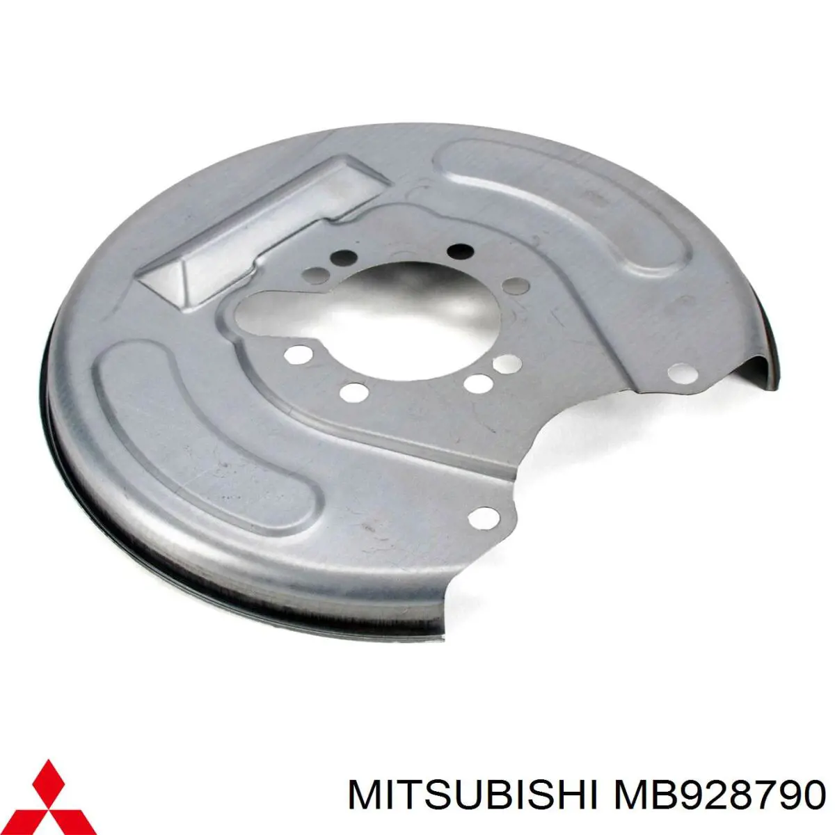 MB928790 Mitsubishi chapa protectora contra salpicaduras, disco de freno trasero izquierdo