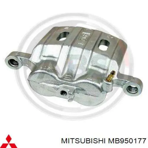 MB950177 Mitsubishi pinza de freno trasera izquierda