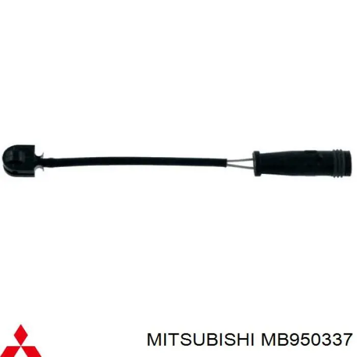 MB950337 Mitsubishi cable de freno de mano trasero izquierdo