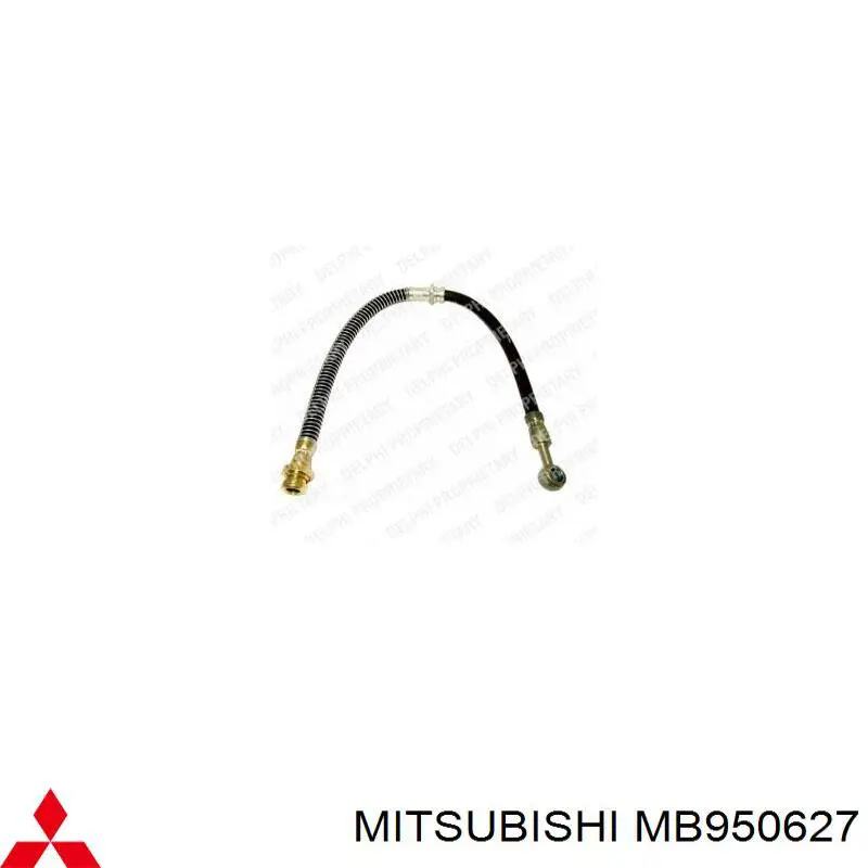 MB950627 Mitsubishi latiguillo de freno trasero