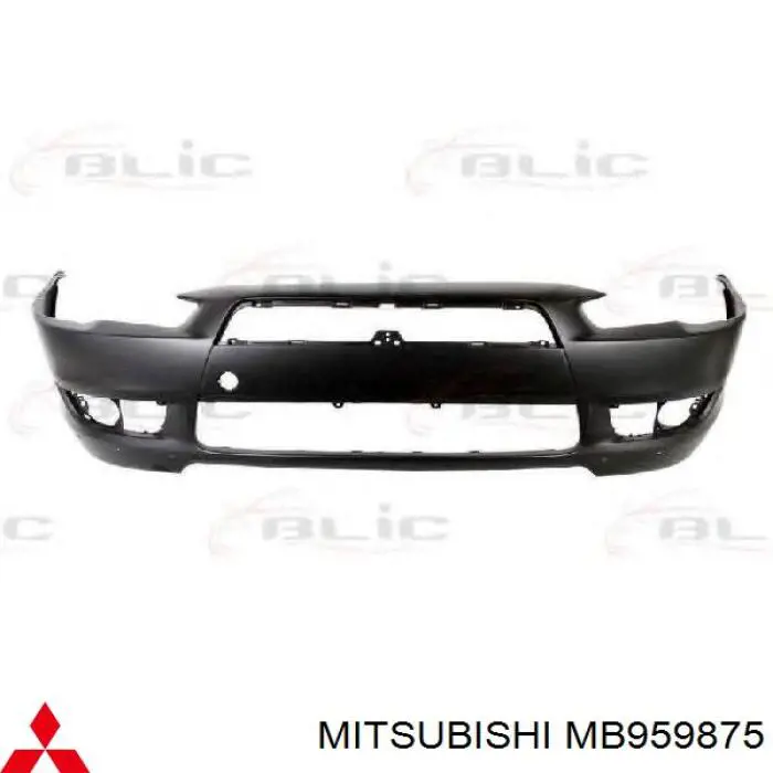 Paragolpes delantero para Mitsubishi Lancer V CB, CD, CE